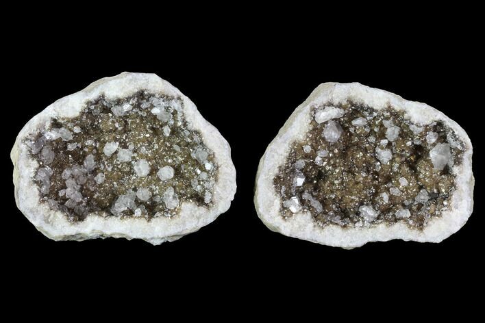 Keokuk Geode with Calcite Crystals - Missouri #91400